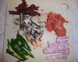 タラコと梅の和風パスタ作り方1写真