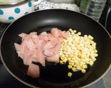 チキンライスのオムライス作り方1写真