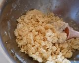 秋の味覚❁柿とりんごのクランブル作り方6写真