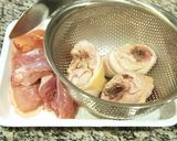 鶏肉ホロホロ♪鶏の水炊き＊フルコースで作り方2写真