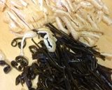 切り昆布とお揚げ煮作り方1写真