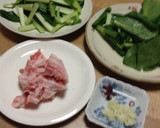 旨み最高！簡単♪小松菜と豚肉の炒め物作り方2写真