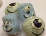 キャラ弁 マイクとサリーちゃん作り方5写真