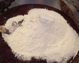 米粉のバナナココアケーキ作り方4写真