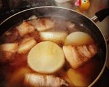 豚バラと大根の照り煮♪作り方9写真