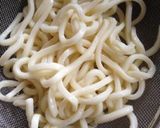 グリルdeこんがりチーズ焼きカレーうどん作り方1写真