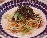 ベーコンと小松菜の和風クリームパスタ作り方5写真