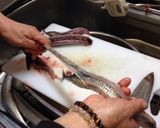 簡単！さんまの皮の剥き方〜三枚おろし作り方8写真