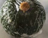 ハロウィンに♪かぼちゃのまるごとグラタン作り方1写真