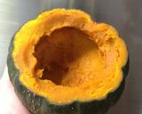ハロウィンに♪かぼちゃのまるごとグラタン作り方5写真