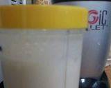 カフェのバナナジュース作り方2写真