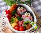 簡単お弁当♡ドラえもんおにぎり♡キャラ弁作り方6写真
