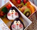 簡単お弁当♡ドラえもんおにぎり♡キャラ弁作り方7写真