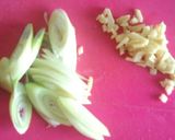 あったか小松菜中華スープ作り方1写真