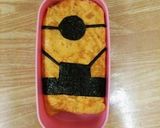 キャラ弁★ミニオンのオムライス弁当★作り方3写真