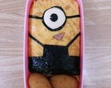 キャラ弁★ミニオンのオムライス弁当★作り方4写真