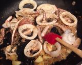 イカと蕪のクリームチーズ焼き作り方1写真