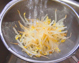 激安&ヘルシー！蒸し鶏の冷製もやし和え作り方3写真
