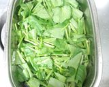 ほうれん草の冷凍保存作り方1写真