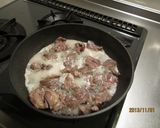柿とラム肉のトルコ風炒め物作り方2写真