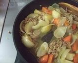 肉じゃが　カレー風味作り方7写真