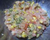 オクラとコーンと鶏肉のロールキャベツ作り方2写真