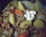 肉じゃが　カレー風味作り方9写真
