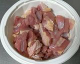ひね鶏の土手煮作り方2写真