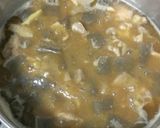 ひね鶏の土手煮作り方7写真