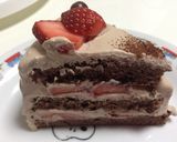チョコクリームケーキ作り方9写真