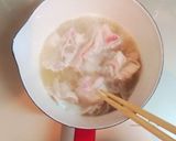 *豆乳＋豆腐 のなんちゃって豆乳鍋スープ作り方2写真