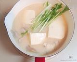 *豆乳＋豆腐 のなんちゃって豆乳鍋スープ作り方5写真