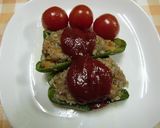 ★レンジで簡単!!*ピーマンの肉詰め*♪作り方6写真