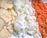 クリーミー野菜スープ作り方1写真