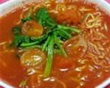 トマトジュースで簡単トマトラーメン♪作り方8写真