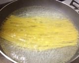 キャベツとベーコンのペペロンチーノ♡作り方1写真