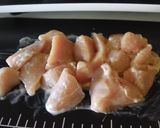 塩ヨーグルト鶏肉のガチャトーラ♬作り方3写真