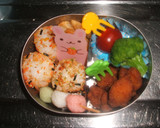 幼稚園のお弁当☆５月分作り方3写真