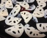 花粉症対策にも！れんこんチーズ焼き♪作り方1写真