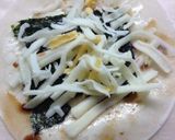 餃子の皮with海苔の佃煮＆チーズ海苔作り方5写真