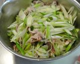 葱たっぷり♡塩焼きそば作り方4写真