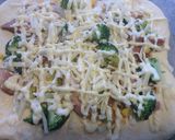 照りマヨチキンピザ作り方6写真