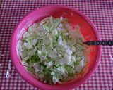 ★ひき肉で＊お好み焼き＊を作りましたよ♪作り方4写真
