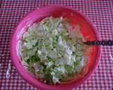 ★ひき肉で＊お好み焼き＊を作りましたよ♪作り方4写真