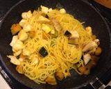 和風☆かぼちゃと鶏肉の塩麹パスタ♡作り方5写真