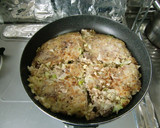 ★ひき肉で＊お好み焼き＊を作りましたよ♪作り方10写真