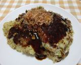 ★ひき肉で＊お好み焼き＊を作りましたよ♪作り方11写真