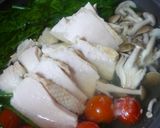 やわらか鶏とトマトの常夜鍋風作り方5写真