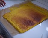 わんこの南瓜のフルーツロールケーキ作り方5写真