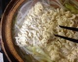 初めての一人暮し☆土鍋でラーメン＆雑炊作り方3写真